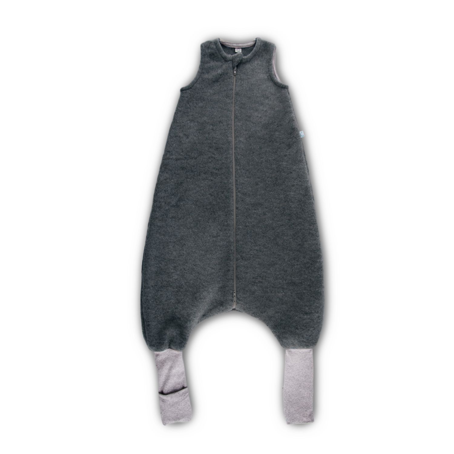 iobio Schlafsack mit Beinen aus Wollfleece - Anthrazit 74 / 80 iobio Schlafsack mit Beinen aus Wollfleece - Anthrazit 74 / 80 von iobio