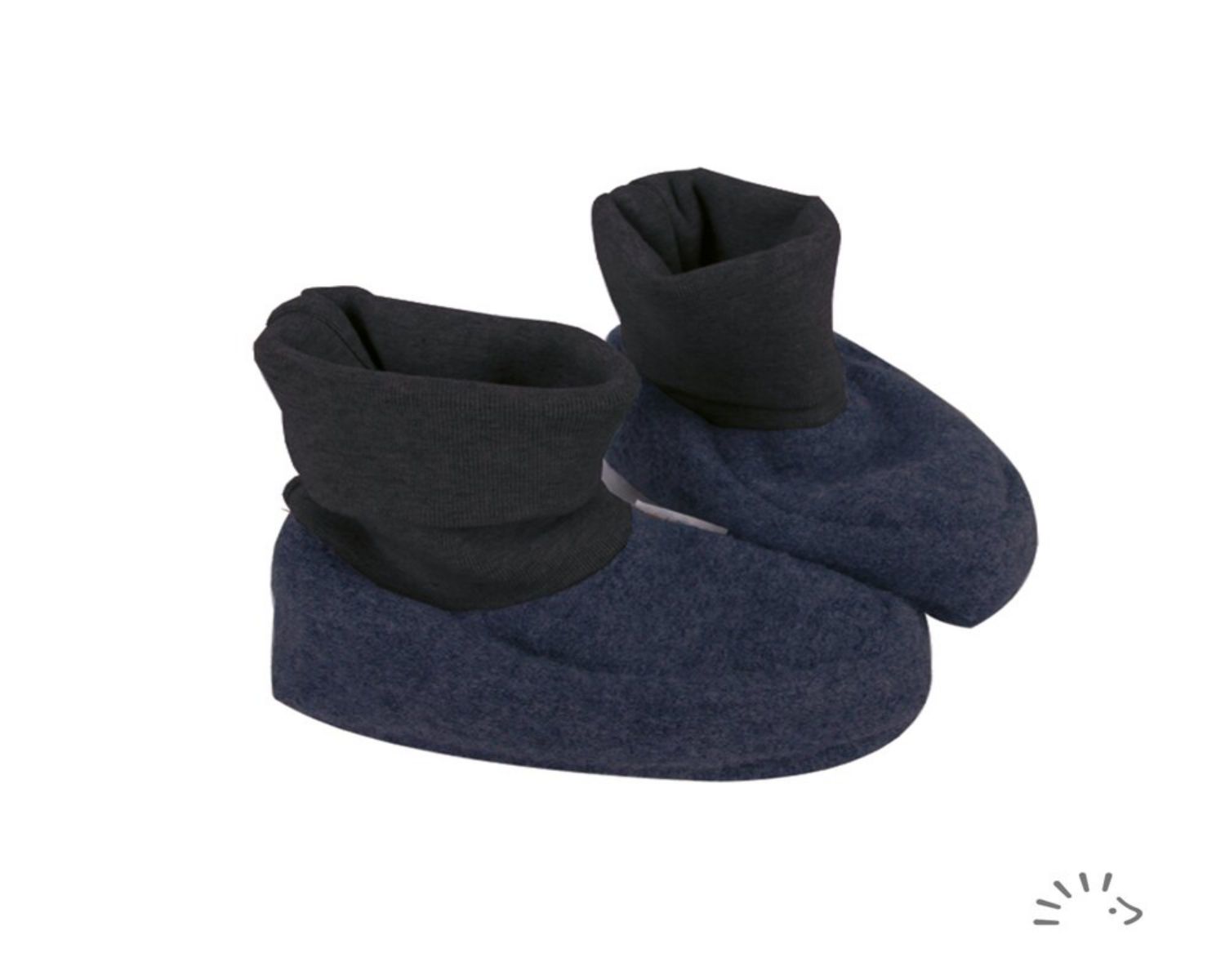 iobio Schlupfschuhe Pull on aus Wollfleece - Dunkelblau Größe 0 iobio Schlupfschuhe Pull on aus Wollfleece - Dunkelblau Größe 0 von iobio