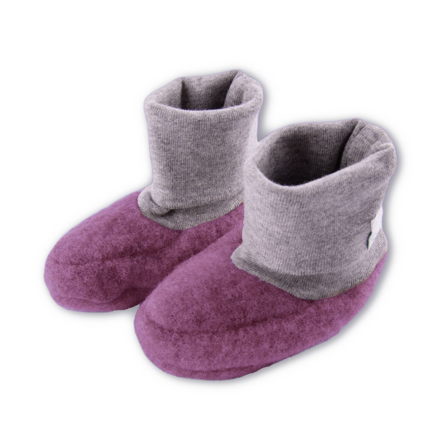 iobio Schlupfschuhe Pull on aus Wollfleece - Dusty Plum Größe 2 iobio Schlupfschuhe Pull on aus Wollfleece - Dusty Plum Größe 2 von iobio