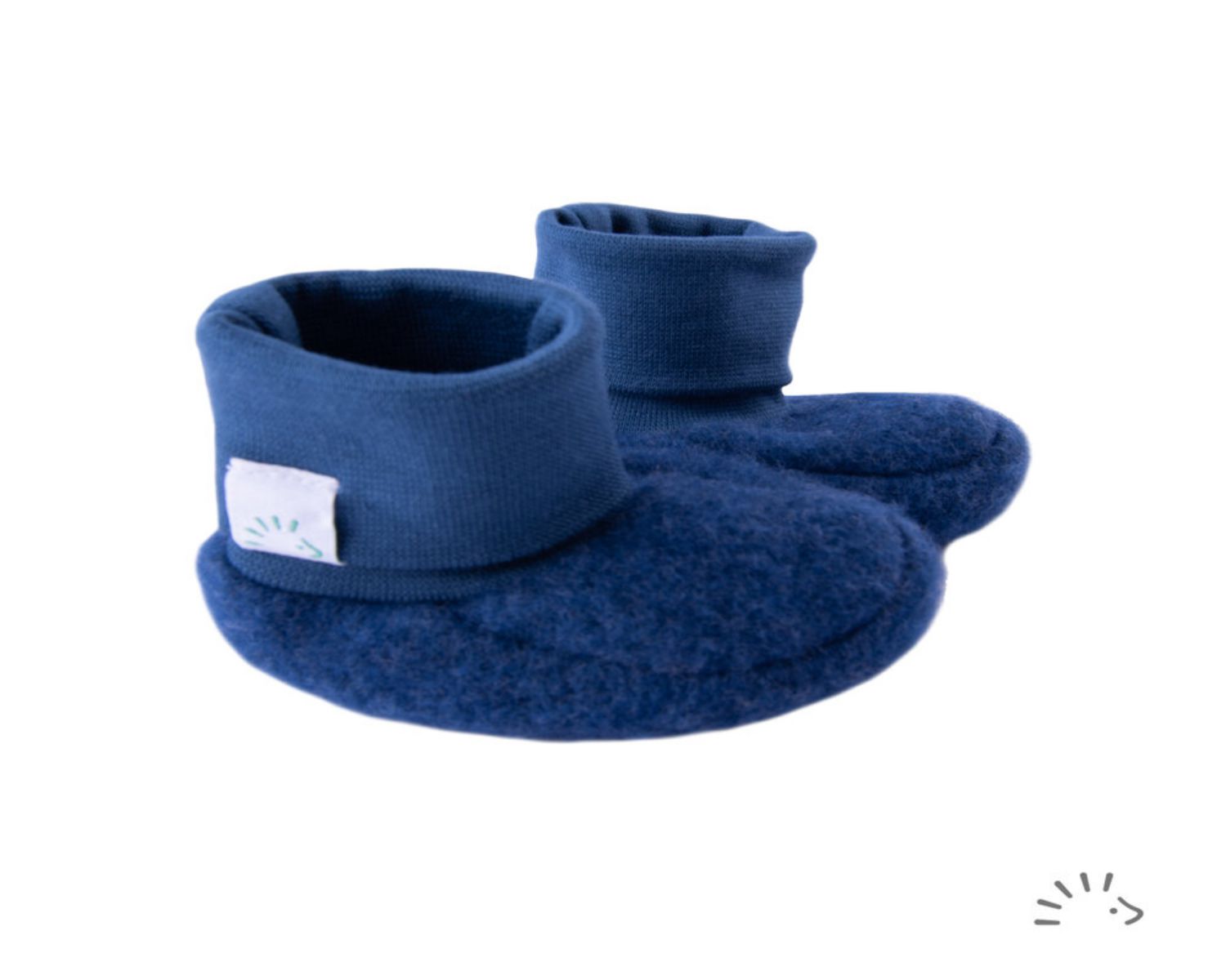 iobio Schlupfschuhe Pull on aus Wollfleece - Größe 0 Sodalithblau iobio Schlupfschuhe Pull on aus Wollfleece - Größe 0 Sodalithblau von iobio