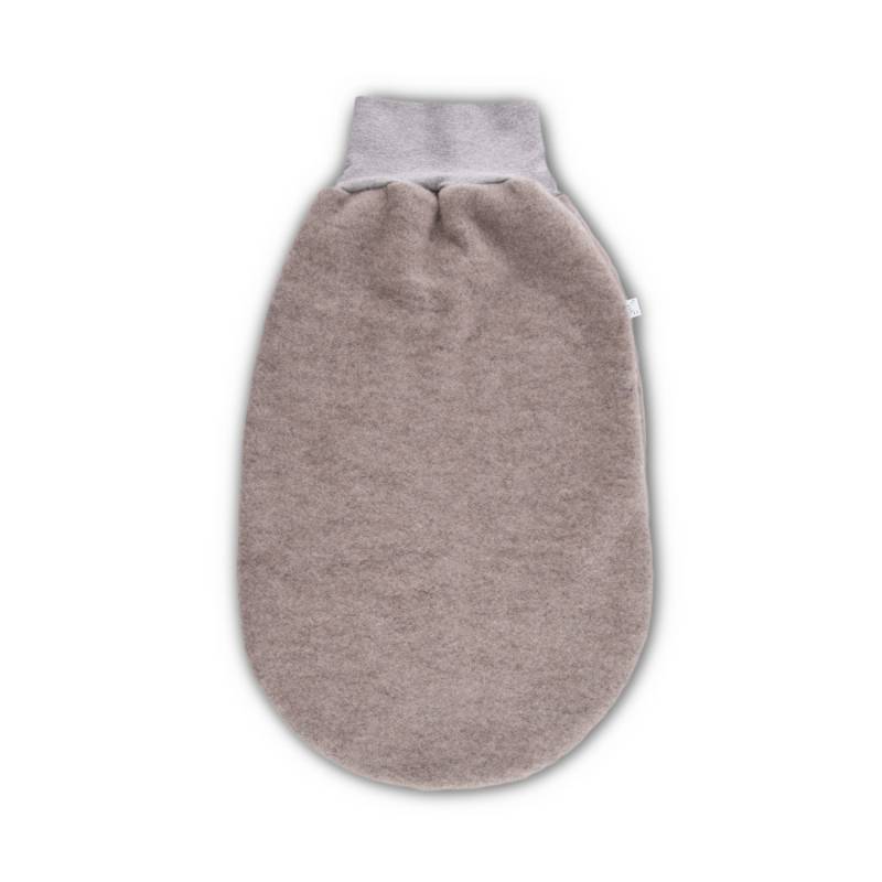 iobio Strampelsack aus Wollfleece - Sand Melange iobio Strampelsack aus Wollfleece - Sand Melange von iobio