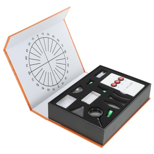 iplusmile Komplettes Werkzeugset Für Physikalische Labore Konkave Und Konvexe Linsen Optisches Kit Zufällige Farbe von iplusmile