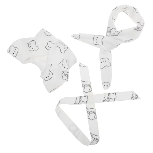 iplusmile 1 Satz Babykleidung Babypuppenkleidung Kleidung für Plüschtiere Puppenzubehör Bademantel-Bär-Puppe Kleidung für Plüschpuppen Plüschtier verkleiden Plüschpuppenkleidung Stoff von iplusmile