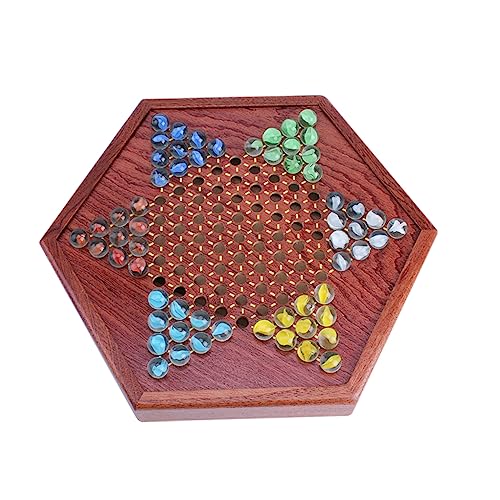 iplusmile 1 Satz Holzspielset für Traditionelles Chinesisches Damespiel mit Glasmurmeln und Praktischem Aufbewahrungsschublade für Spieler Fördert Strategisches und Familienunterhaltung iplusmile 1 Satz Holzspielset für Traditionelles Chinesisches Damespiel mit Glasmurmeln und Praktischem Aufbewahrungsschublade für Spieler Fördert Strategisches und Familienunterhaltung von iplusmile