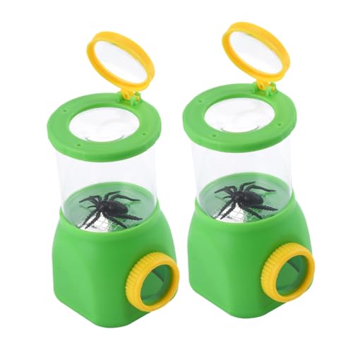iplusmile 1 Satz Insekten-beobachtungs Box Im Freien Netz Insektenlupe Für Insektenbeobachtungsbox Kästen Zur Beobachtung Von Insekten Insektenfänger Für Abs 2 Stück von iplusmile