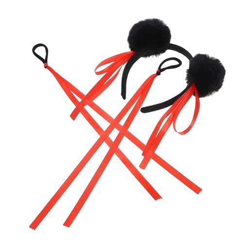 iplusmile 1 Satz Pelzknäuel-Stirnband haarschmuck Cosplay-Stirnband für chinesische Kopfbedeckung Urlaub Stirnbänder Japanisches Cosplay kleinkind stirnband Plüsch Schwarz iplusmile 1 Satz Pelzknäuel-Stirnband haarschmuck Cosplay-Stirnband für chinesische Kopfbedeckung Urlaub Stirnbänder Japanisches Cosplay kleinkind stirnband Plüsch Schwarz von iplusmile