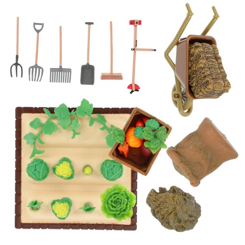 iplusmile 1 Satz Planting -Szenenmodell landwirtschaftliche Werkzeuge Outdoor- Miniatur Mini-Farm Bauernhof-Modell Mini-Landschaftsgemüsefeldmodell Minigarten Plastik iplusmile 1 Satz Planting -Szenenmodell landwirtschaftliche Werkzeuge Outdoor- Miniatur Mini-Farm Bauernhof-Modell Mini-Landschaftsgemüsefeldmodell Minigarten Plastik von iplusmile