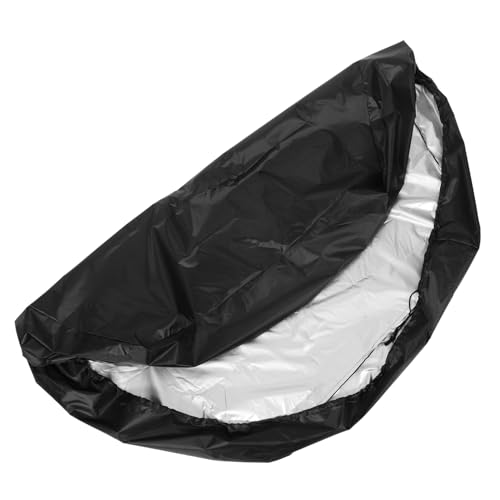 iplusmile 1 Satz Staubschutzhaube Kind Sandkastenschutz Klein Sandboxen Sandkasten-poolabdeckung Sandkastenabdeckung Grube Sandkastendach Polyester (Polyester) Black von iplusmile