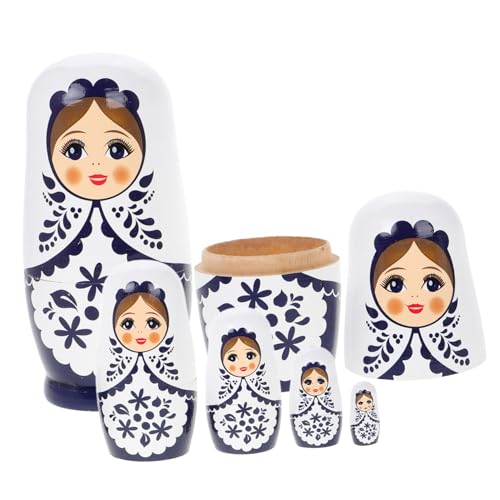 iplusmile 1 Set Holzpuppenspielzeug Nesting Dolls Bastelpuppen Babuschka Russische Matroschka Russisches Mädchenfiguren Matroschka Russische Minifiguren Matroschka Für Mädchen iplusmile 1 Set Holzpuppenspielzeug Nesting Dolls Bastelpuppen Babuschka Russische Matroschka Russisches Mädchenfiguren Matroschka Russische Minifiguren Matroschka Für Mädchen von iplusmile