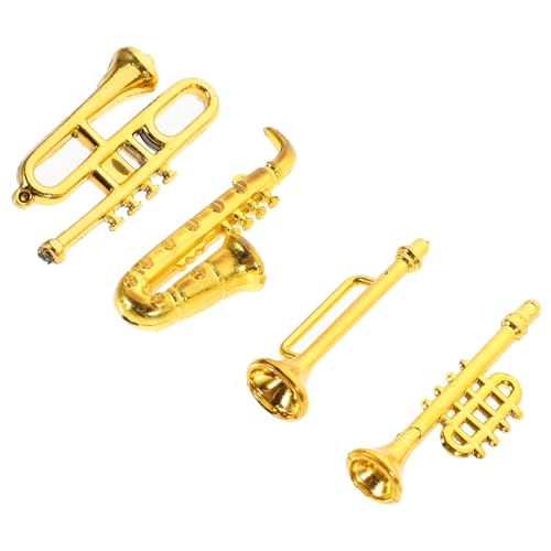 iplusmile 1 Set Klassisches Instrumentenmodell Puppenhaus Kinderflöte Mini Winziges Klassisches Instrument Instrumente Winzige Musikinstrumentenmodelle Musikdekor Dekoratives Instrument von iplusmile