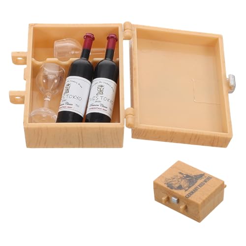 iplusmile 1 Set Miniatur-puppenhaus-Wein Und Kelche, Simulation, Mini-Modell-zubehör, Eleganter Hoher Kelch Für Miniatur-szenen Und Kreative Dekorationen iplusmile 1 Set Miniatur-puppenhaus-Wein Und Kelche, Simulation, Mini-Modell-zubehör, Eleganter Hoher Kelch Für Miniatur-szenen Und Kreative Dekorationen von iplusmile