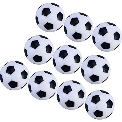 iplusmile 10 Stück Ersatzbälle Für Tischfußball Fußballspiel Zubehör Schaumstoff-fußball Schwebender Fußball Fußbälle Mini Tabletop -Foosball Fußballtisch Tischplatte Kleiner Fußball Drinnen von iplusmile