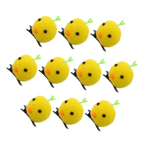 iplusmile 10 Stück Kleine gelbe Hühnerhaarnadel Kawaii Haarzubehör Osterhaarnadeln Kleinkind Mädchen Haarschmuck Haarnadel der Mädchen Haarschmuck Haarverzierung Plüsch iplusmile 10 Stück Kleine gelbe Hühnerhaarnadel Kawaii Haarzubehör Osterhaarnadeln Kleinkind Mädchen Haarschmuck Haarnadel der Mädchen Haarschmuck Haarverzierung Plüsch von iplusmile