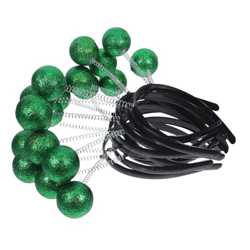 iplusmile 10 Stück Teiliges Antennen Haarband mit Glitzerkugeln Grün Party Kostümzubehör für Mädchen und Jungen Auffälliger Kopfschmuck für Themenfeste und Cosplay iplusmile 10 Stück Teiliges Antennen Haarband mit Glitzerkugeln Grün Party Kostümzubehör für Mädchen und Jungen Auffälliger Kopfschmuck für Themenfeste und Cosplay von iplusmile