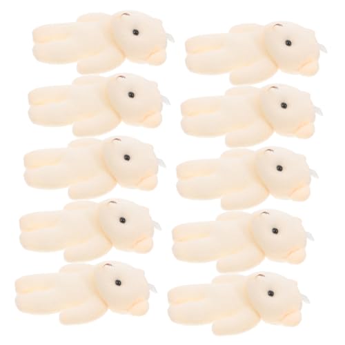 iplusmile 10 Stück Teiliges Mini Plüschbären Anhänger aus Weichem Stoff Niedliche Kleine Deko für Kinderzimmer für Mädchen und Sammelfans iplusmile 10 Stück Teiliges Mini Plüschbären Anhänger aus Weichem Stoff Niedliche Kleine Deko für Kinderzimmer für Mädchen und Sammelfans von iplusmile