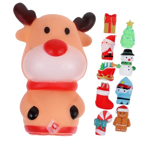 iplusmile 10 Stück Teiliges Weihnachts Fingerpuppen aus Weichem Material mit Santa Rentier Schneemann und Weiteren Figuren Kindgerecht für Kreatives Erzählspaß und Eltern Junge Mädchen iplusmile 10 Stück Teiliges Weihnachts Fingerpuppen aus Weichem Material mit Santa Rentier Schneemann und Weiteren Figuren Kindgerecht für Kreatives Erzählspaß und Eltern Junge Mädchen von iplusmile