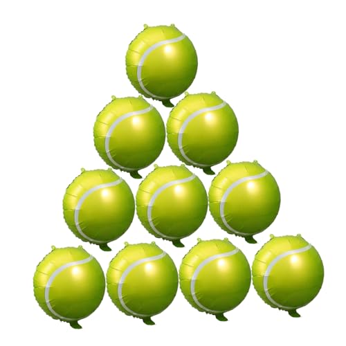 iplusmile 10 Stück Tennisballon Party groß Ö Farbe Luftballons mit Sportmotiven Kind klein dekorativer Luftballon Sportthema -Folienballon Sportballon Geburtstagsfeier Aluminiumfolie Grün iplusmile 10 Stück Tennisballon Party groß Ö Farbe Luftballons mit Sportmotiven Kind klein dekorativer Luftballon Sportthema -Folienballon Sportballon Geburtstagsfeier Aluminiumfolie Grün von iplusmile