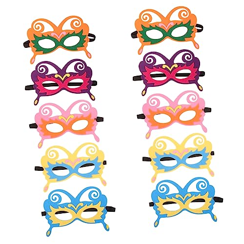 iplusmile 10 Teiliges Schmetterlingsmasken aus Filz Bunte Party Masken für Karneval Halloween Kostümfest Langlebig Kreativ Gestaltet für Kinderfasching und Themenpartys iplusmile 10 Teiliges Schmetterlingsmasken aus Filz Bunte Party Masken für Karneval Halloween Kostümfest Langlebig Kreativ Gestaltet für Kinderfasching und Themenpartys von iplusmile