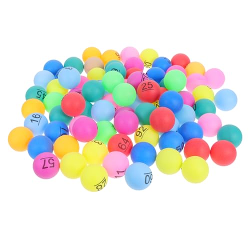 iplusmile 100 Stück Tischtennisbälle Kleine Plastikbälle Bingo Gewinnspielbälle Party Bingo Spielbälle Bingo Zahlenbälle Bingo Bälle Ersatz iplusmile 100 Stück Tischtennisbälle Kleine Plastikbälle Bingo Gewinnspielbälle Party Bingo Spielbälle Bingo Zahlenbälle Bingo Bälle Ersatz von iplusmile
