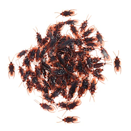 iplusmile 100Stücke Realistische Kakerlaken für Halloween Gruselige Party Requisiten für Scherze und Streiche Lebensnahe Fake Insekten für Spaß und Schreckmomenten iplusmile 100Stücke Realistische Kakerlaken für Halloween Gruselige Party Requisiten für Scherze und Streiche Lebensnahe Fake Insekten für Spaß und Schreckmomenten von iplusmile