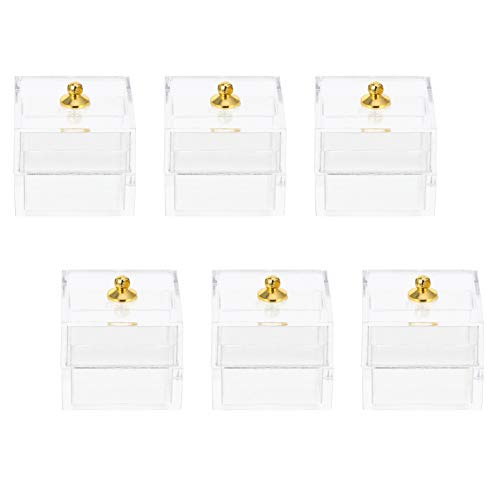 iplusmile 10Er-Box Mini -Simulations -Display -Box Orament Miniaturen Anzeige klein Miniatur-Aufbewahrungsbox Süßigkeiten Vitrine Süßigkeiten-Display Plastik Transparent iplusmile 10Er-Box Mini -Simulations -Display -Box Orament Miniaturen Anzeige klein Miniatur-Aufbewahrungsbox Süßigkeiten Vitrine Süßigkeiten-Display Plastik Transparent von iplusmile