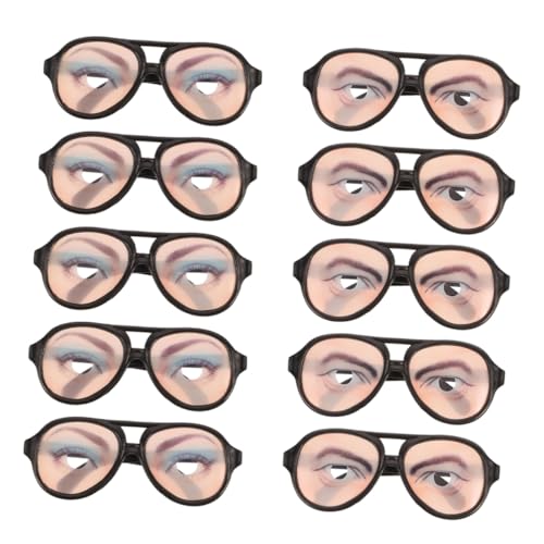 iplusmile 10Stücke Streichbrillen für Erwachsene Lustige Halloween Brille Witzbrille für Partys Kreative Kostümaccessoires für Veranstaltungen und Feiern iplusmile 10Stücke Streichbrillen für Erwachsene Lustige Halloween Brille Witzbrille für Partys Kreative Kostümaccessoires für Veranstaltungen und Feiern von iplusmile