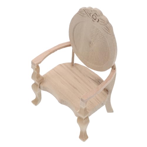 iplusmile 12 Retro Kleiner Stuhl Möbelmodell Mini-Stuhl Spielzeugstuhl Kleiner Hochstuhl Puppenhaus Miniatur Sessel Feengartendekoration Puppensessel Mini-Salon Hölzern Beige iplusmile 12 Retro Kleiner Stuhl Möbelmodell Mini-Stuhl Spielzeugstuhl Kleiner Hochstuhl Puppenhaus Miniatur Sessel Feengartendekoration Puppensessel Mini-Salon Hölzern Beige von iplusmile
