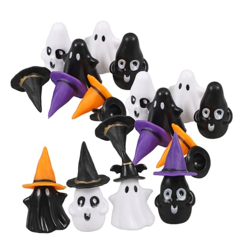 iplusmile 12 Sätze Mini-Geister-Hexenhut Terrarium winzige Halloween-Figuren Kleine Halloween -Figuren Bonsai-Ornament-Zubehör Gartenzubehör Miniaturen Feen Plastik iplusmile 12 Sätze Mini-Geister-Hexenhut Terrarium winzige Halloween-Figuren Kleine Halloween -Figuren Bonsai-Ornament-Zubehör Gartenzubehör Miniaturen Feen Plastik von iplusmile