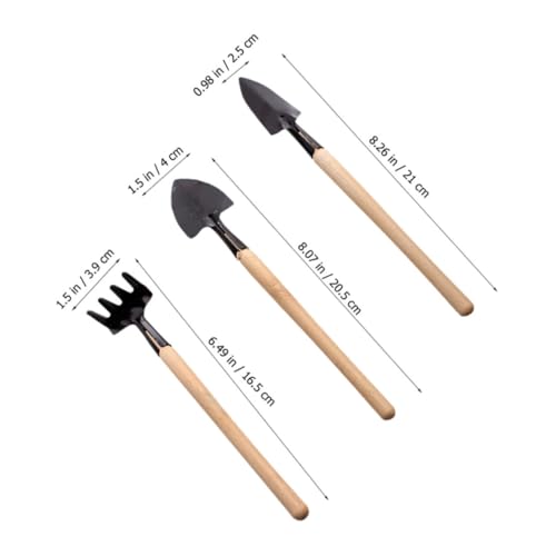 iplusmile 12 Stück Gartenwerkzeug-Set Garten -Mini -Werkzeug Gemüsepflanzungs- und Transplantationswerkzeuge Sämling -Transplantationswerkzeug Innengartenwerkzeuge Metall von iplusmile