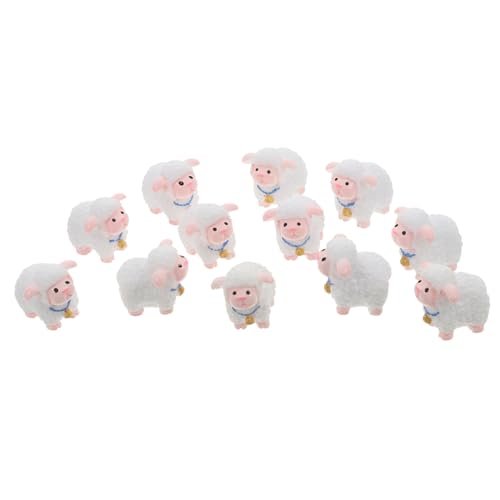 iplusmile 12 Stück Lammdekorationen Harz-Schaf-Ornament Lämmer Mini kleine Harztiere Lamm Stofftier Miniatur-Schaffiguren Miniatur-Puppenhauszubehör Schafe iplusmile 12 Stück Lammdekorationen Harz-Schaf-Ornament Lämmer Mini kleine Harztiere Lamm Stofftier Miniatur-Schaffiguren Miniatur-Puppenhauszubehör Schafe von iplusmile