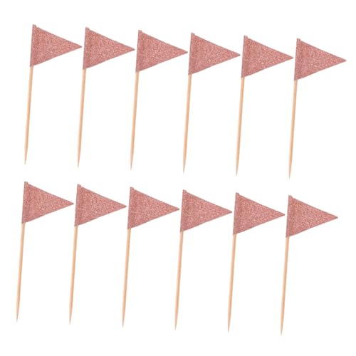 iplusmile 12stücke Zahnstocherflaggen Für Kuchendekorationen Kleine Stockflaggen Obst-probierstäbchen Dekorative Flaggenpicks Brotpicks Cocktail-zahnstocher Party-dessertaufsätze Für von iplusmile
