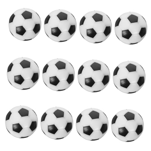 iplusmile 12 Stück Tischfußball Mini Tischkickerbälle Jugend Mini Tischkickerbälle Ersatz Fußballbälle Tischkickerbälle Tischspielzeug Ersatz Tischkickerbälle Fußball Sportbälle von iplusmile