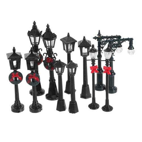 iplusmile 12Stücke Mini Straßenlaternen für Puppenhäuser Detaillierte Lampen für Stadt und Landlandschaften Zubehör für Modelleisenbahnen und Mini Puppenhaus Dioramen iplusmile 12Stücke Mini Straßenlaternen für Puppenhäuser Detaillierte Lampen für Stadt und Landlandschaften Zubehör für Modelleisenbahnen und Mini Puppenhaus Dioramen von iplusmile