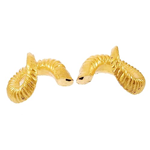 iplusmile 1Paar Künstliche Schafhörner Haarreif DIY Kostüm Zubehör für Halloween und Cosplay Realistisches Design aus Leichtem Material für Partys und Fotosessions von iplusmile