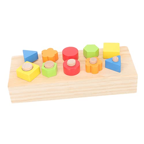 iplusmile 1Satz Holz Schraubenspielzeug für Frühes Lernen mit Farbenfrohen Nussschrauben für Kreative Spielstunden und Motorische Entwicklung für Kleinkinder iplusmile 1Satz Holz Schraubenspielzeug für Frühes Lernen mit Farbenfrohen Nussschrauben für Kreative Spielstunden und Motorische Entwicklung für Kleinkinder von iplusmile