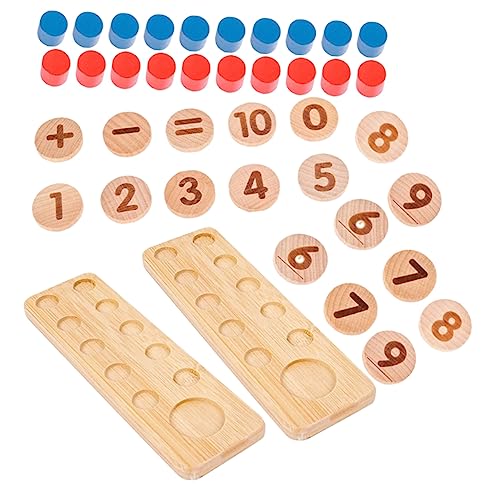 iplusmile 1Satz Holzmathematik Stufiger Zähler für Pädagogisches Lernspielzeug Rechenfähigkeiten und Kognitiven Entwicklung für Jungen iplusmile 1Satz Holzmathematik Stufiger Zähler für Pädagogisches Lernspielzeug Rechenfähigkeiten und Kognitiven Entwicklung für Jungen von iplusmile
