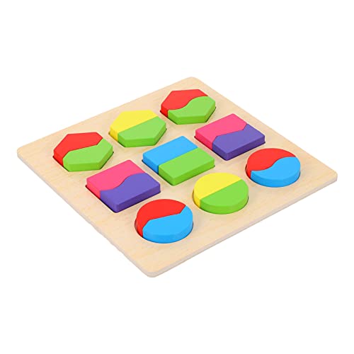 iplusmile 1Satz Holzpuzzle für Kleinkinder Pädagogisches Form Puzzle zur Frühen von Greiffähigkeiten für Jungen Bunten Geometrischen Formen für Drinnen iplusmile 1Satz Holzpuzzle für Kleinkinder Pädagogisches Form Puzzle zur Frühen von Greiffähigkeiten für Jungen Bunten Geometrischen Formen für Drinnen von iplusmile