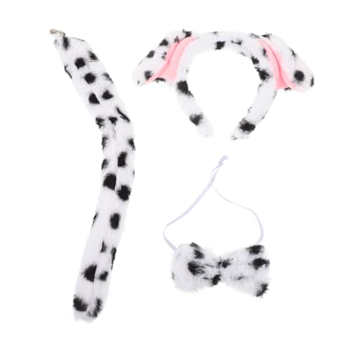 iplusmile 1Satz Hundeohren Stirnband und Cosplay Zubehör für Partys Halloween Fotorequisiten Bequemes Weiches Material Attraktives Design für Bühnenauftritte und Events von iplusmile