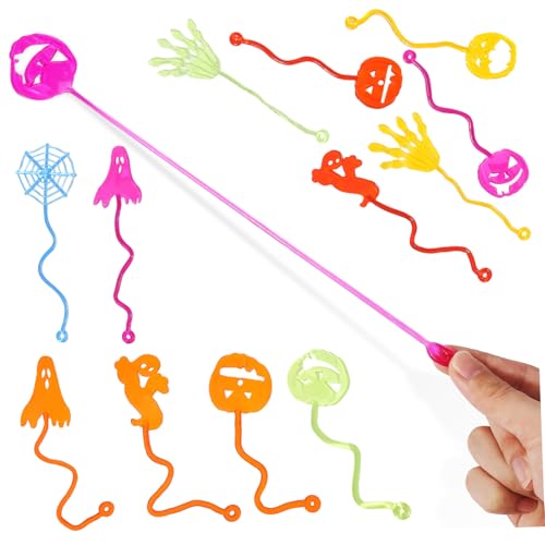 iplusmile 1Satz Klebrige Spielzeuge für Halloween Elastische Geisterhände Spinnennetze Kürbisse Dehnbar und Haftend Party Requisiten und Grusel iplusmile 1Satz Klebrige Spielzeuge für Halloween Elastische Geisterhände Spinnennetze Kürbisse Dehnbar und Haftend Party Requisiten und Grusel von iplusmile