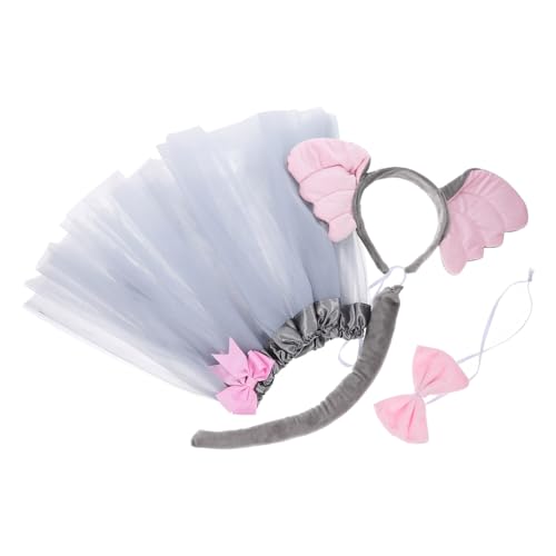 iplusmile 1Satz Kostümset für Cosplay mit Stirnband und Teiliges Set für Halloween Geburtstagsfeiern und Tierkostüm Aktivitäten Leicht und Angenehm von iplusmile
