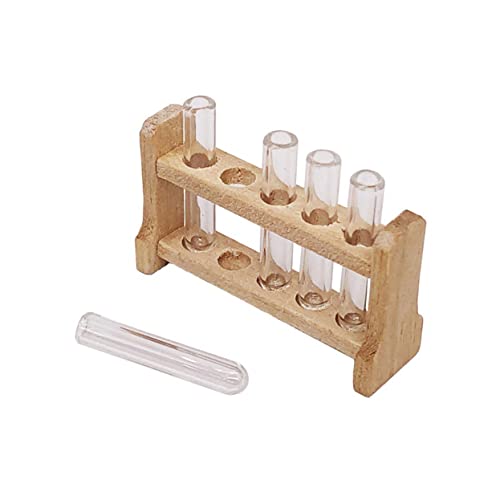 iplusmile 1Satz Mini Spielzeughaus mit Kunststoff Teströhren und Holzregal Realistische Reagenz Requisiten für Puppenhaus Dekoration und Kreative Spielmöglichkeiten iplusmile 1Satz Mini Spielzeughaus mit Kunststoff Teströhren und Holzregal Realistische Reagenz Requisiten für Puppenhaus Dekoration und Kreative Spielmöglichkeiten von iplusmile