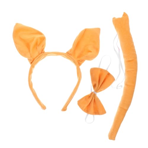 iplusmile 1Satz Niedliches Haarband Tier Cosplay Zubehör für Erwachsene für Halloween Karneval und Mottopartys Orange von iplusmile