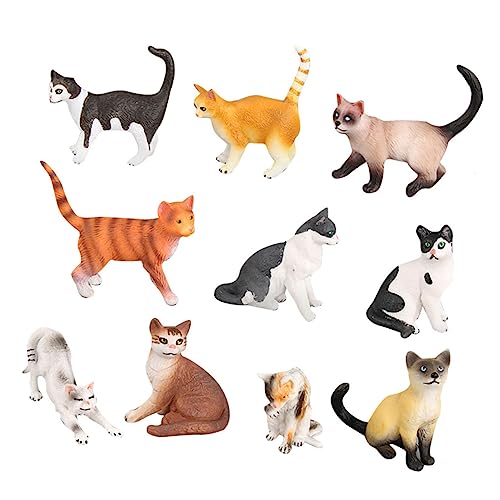 iplusmile 1Satz Simulation Katzenmodell Teiliges Lebensechtes Katzenspielzeug für Dekoration und Geschenkidee für Fördert Vorstellungskraft und Kreativität iplusmile 1Satz Simulation Katzenmodell Teiliges Lebensechtes Katzenspielzeug für Dekoration und Geschenkidee für Fördert Vorstellungskraft und Kreativität von iplusmile