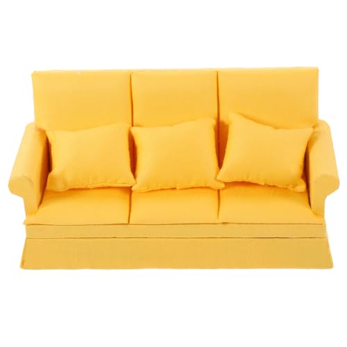 iplusmile 1Satz Sofa für Puppenhaus Sitzer mit Kissen Hochwertiges Hauszubehör für Kreative DIY Projekte und Puppenhaus Dekoration Langlebig und Detailreich iplusmile 1Satz Sofa für Puppenhaus Sitzer mit Kissen Hochwertiges Hauszubehör für Kreative DIY Projekte und Puppenhaus Dekoration Langlebig und Detailreich von iplusmile