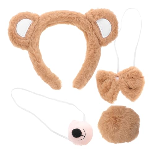 iplusmile 1Satz Tierbärenkostüm mit Stirnband und Zubehör für Erwachsene Teiliges Cosplay Outfit für Halloween Kostümpartys und Bühnenauftritte aus Wiederverwendbar iplusmile 1Satz Tierbärenkostüm mit Stirnband und Zubehör für Erwachsene Teiliges Cosplay Outfit für Halloween Kostümpartys und Bühnenauftritte aus Wiederverwendbar von iplusmile