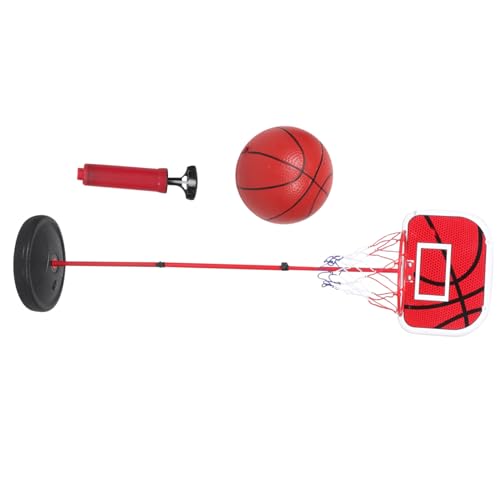 iplusmile 1Satz Tragbarer Basketballkorb für Kleinkinder Höhenverstellbarer Basketballständer für Innen und Außen für Kleinkinder Leicht Aufzubauen Transportieren Vielseitig von iplusmile