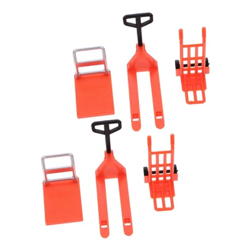 iplusmile 1Satz Verkehrslandschaftsmodell Teiliges Gabelstapler mit Trolley und Verkehrselementen für Spielmomente iplusmile 1Satz Verkehrslandschaftsmodell Teiliges Gabelstapler mit Trolley und Verkehrselementen für Spielmomente von iplusmile