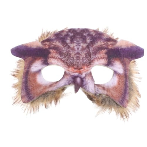 iplusmile 1Stück Maske für Cosplay Halloween Kreative Halbe Gesichtsmaske Hochwertigen Materialien Karneval Maskeraden für Partys von iplusmile