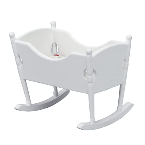 iplusmile 1Stück Puppenbett Modell Weiß Langlebig und Realistisch für Kreative DIY Projekte und Miniaturmöbel Zubehör iplusmile 1Stück Puppenbett Modell Weiß Langlebig und Realistisch für Kreative DIY Projekte und Miniaturmöbel Zubehör von iplusmile