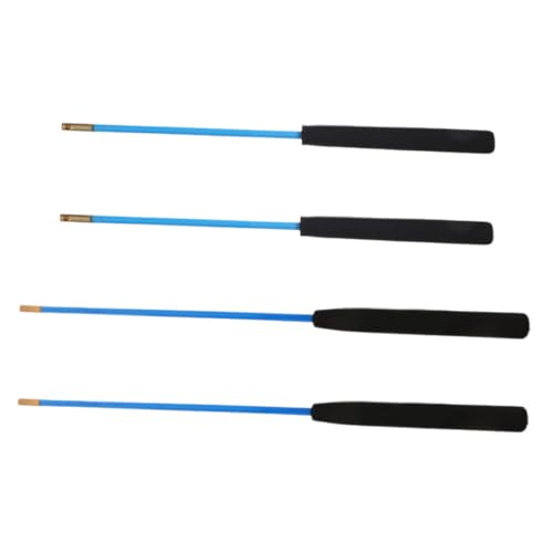 iplusmile 2 Paare Schwingen Sie die Stange Diabolo-Handstab rutschfest Jonglieren mit Diabolo-Stick Jonglieren mit Diabolostäben Diabolo-Zubehör Jonglierstab GFK Blue von iplusmile